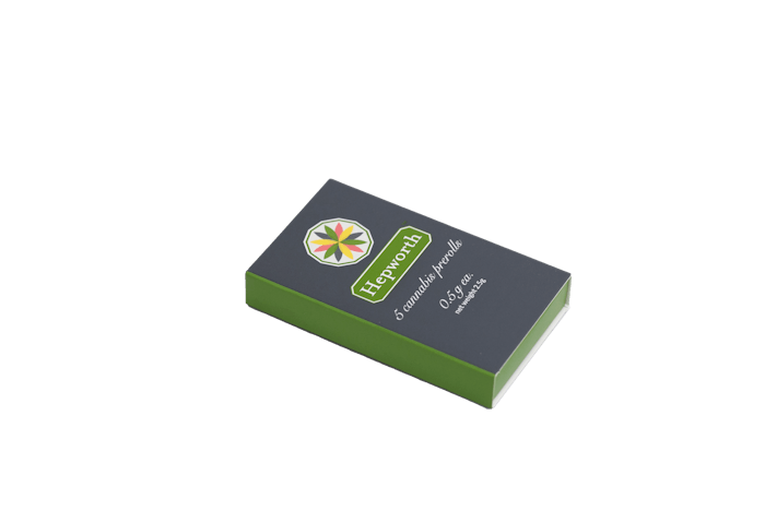 Photograph of product: Pre-Rolls | Hepworth | Zkittlez x Oreoz 5 Pack | Oui'd