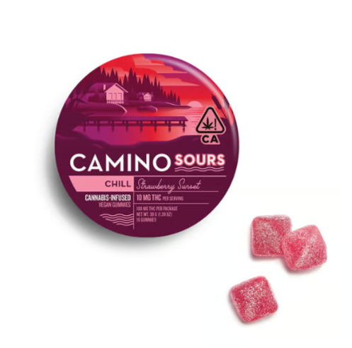 Photograph of product: Strawberry Sunset - 100mg - 10ct