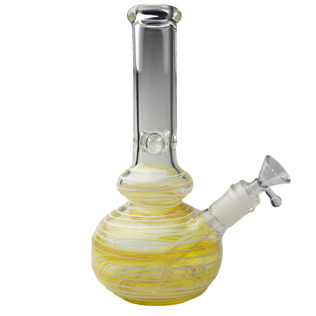 Photograph of product: 7mm 9.5" Fumed Bubble Beaker - C2687