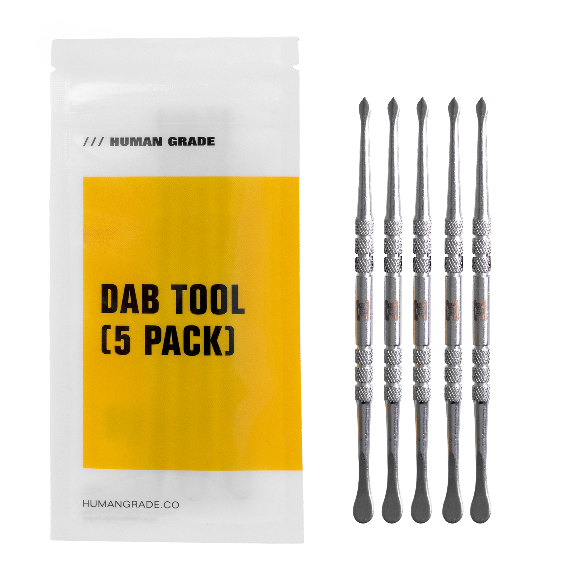 Photograph of product: Stainless Steel Dab Tools 5pk | Large