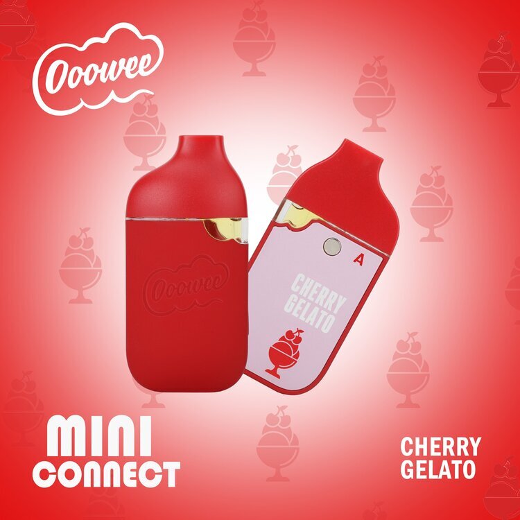 Photograph of product: Ooowee Mini A: Cherry Gelato - Disposable Cartridge