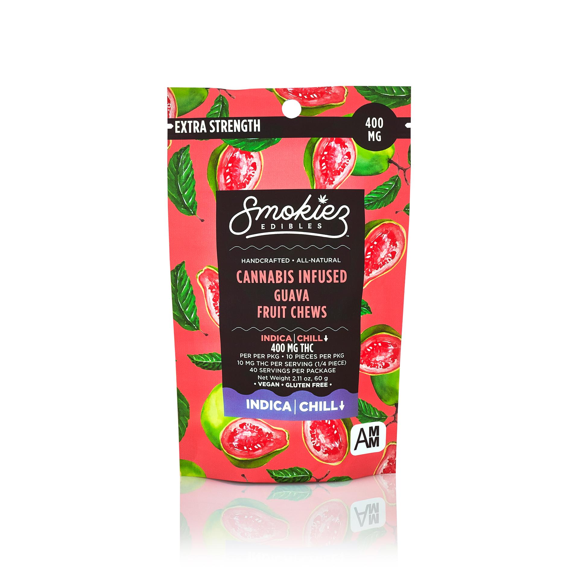 Photograph of product: Guava Sweet Gummies - 400mg by Smokiez