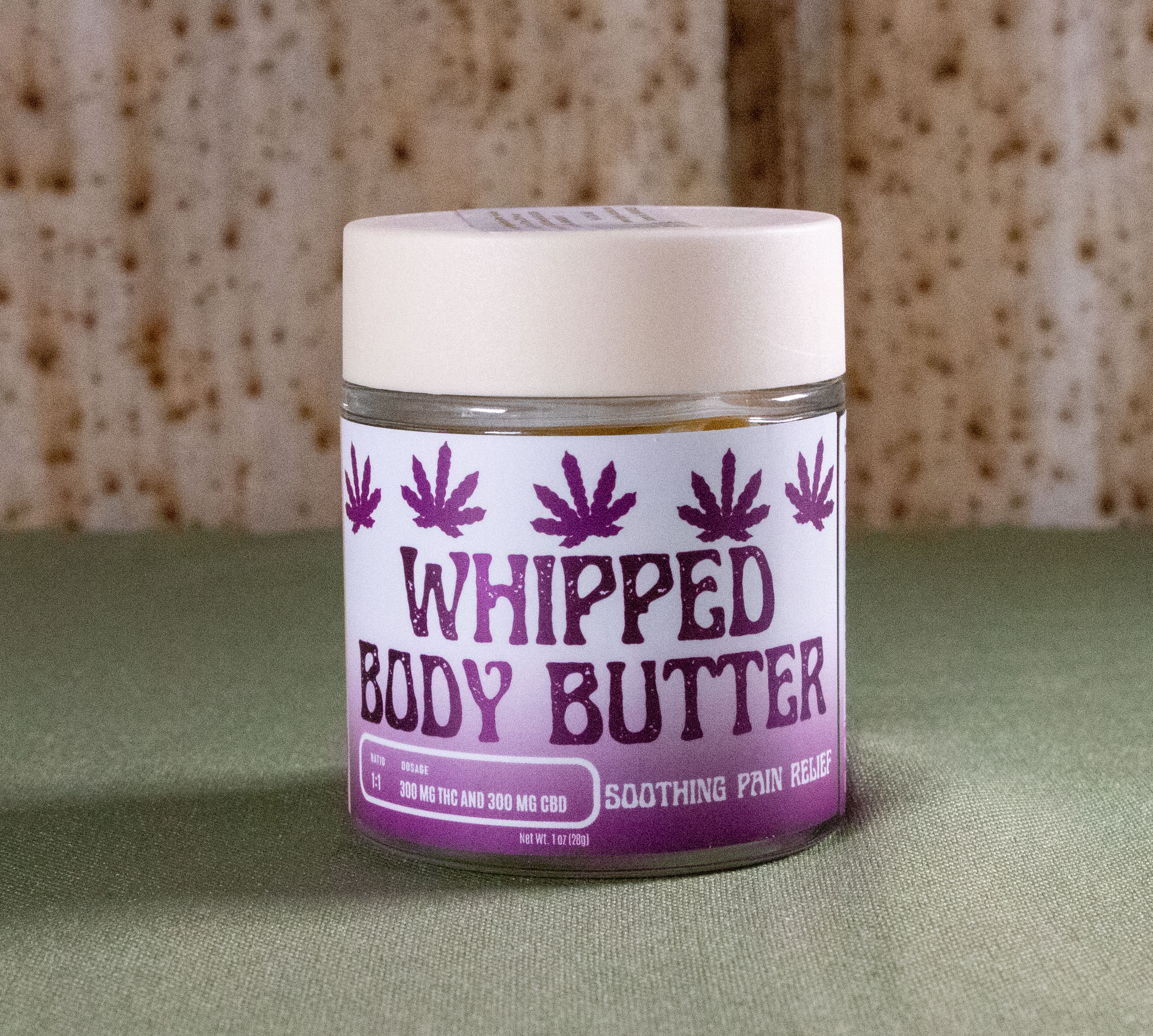 Photograph of product: Highly Rooted | 600mg Whipped Body Butter