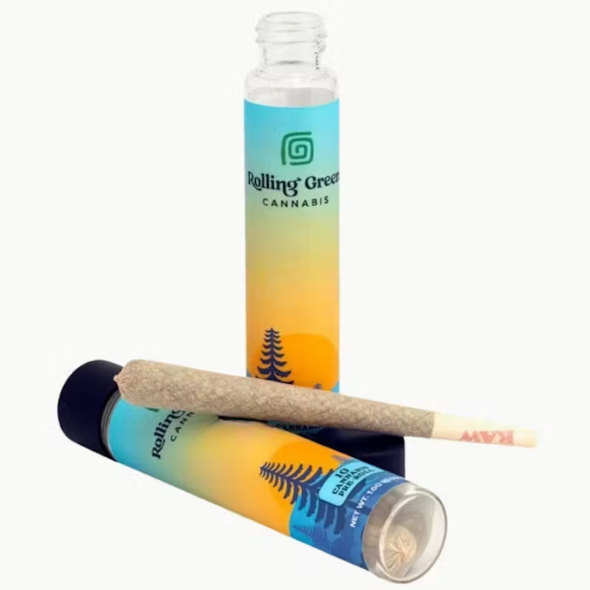 Photograph of product: Rolling Green / Pre-Roll / / Biscotti