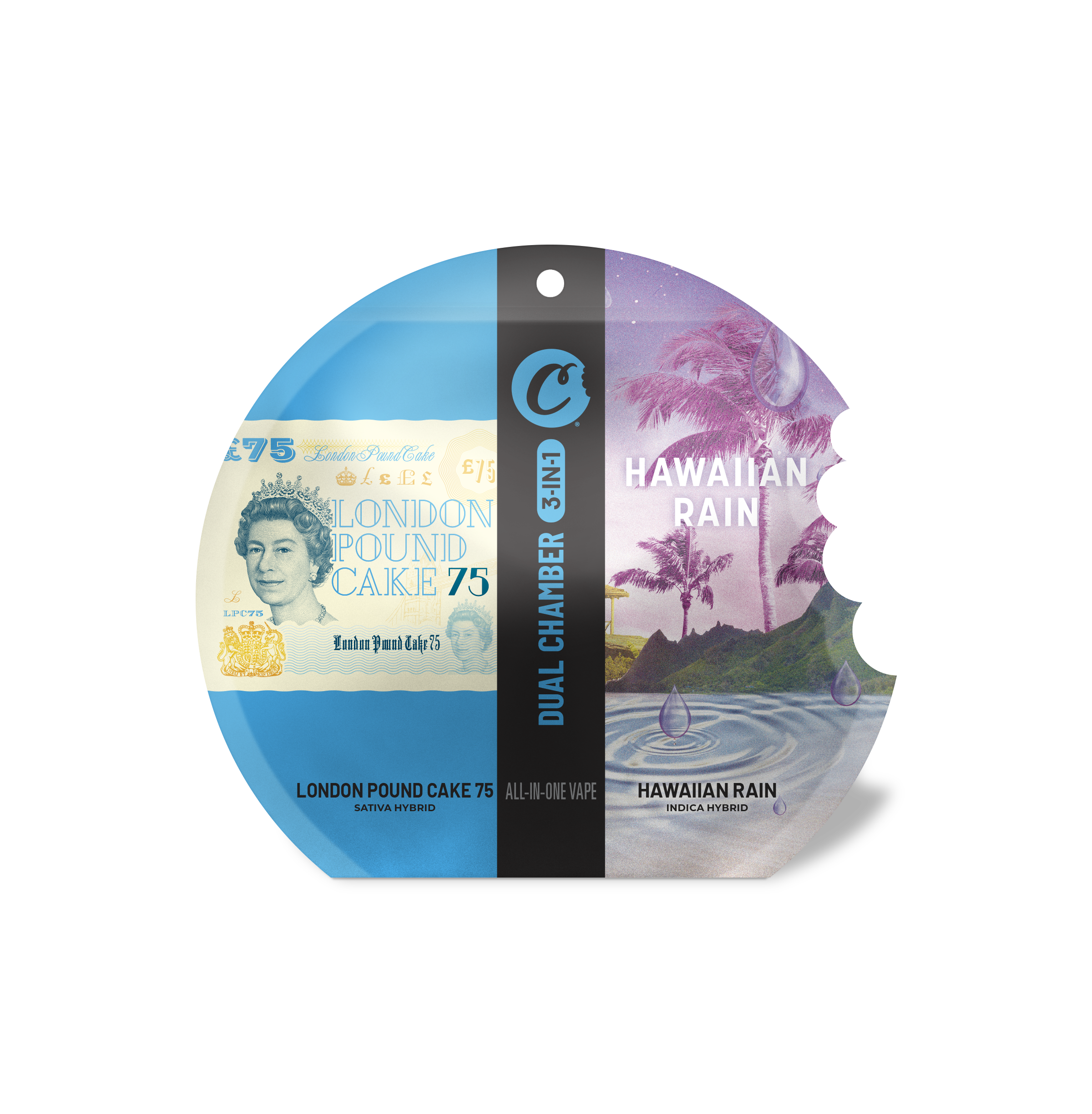 Photograph of product: 1g Cereal Milk + Cereal A La Mode CDT Dual Chamber Disposable