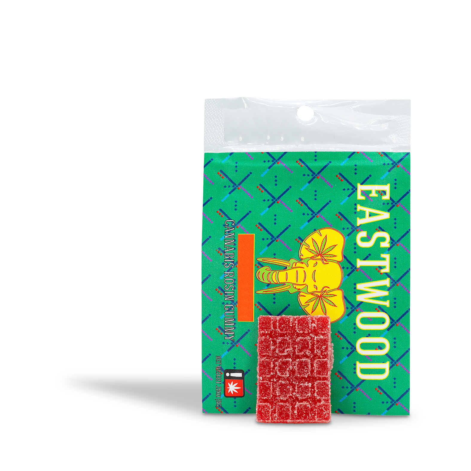 Photograph of product: Eastwood Gardens - Guava Mango Single Gummy 100mg - 0.28oz