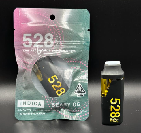 Photograph of product: Beary OG Disposable 1g