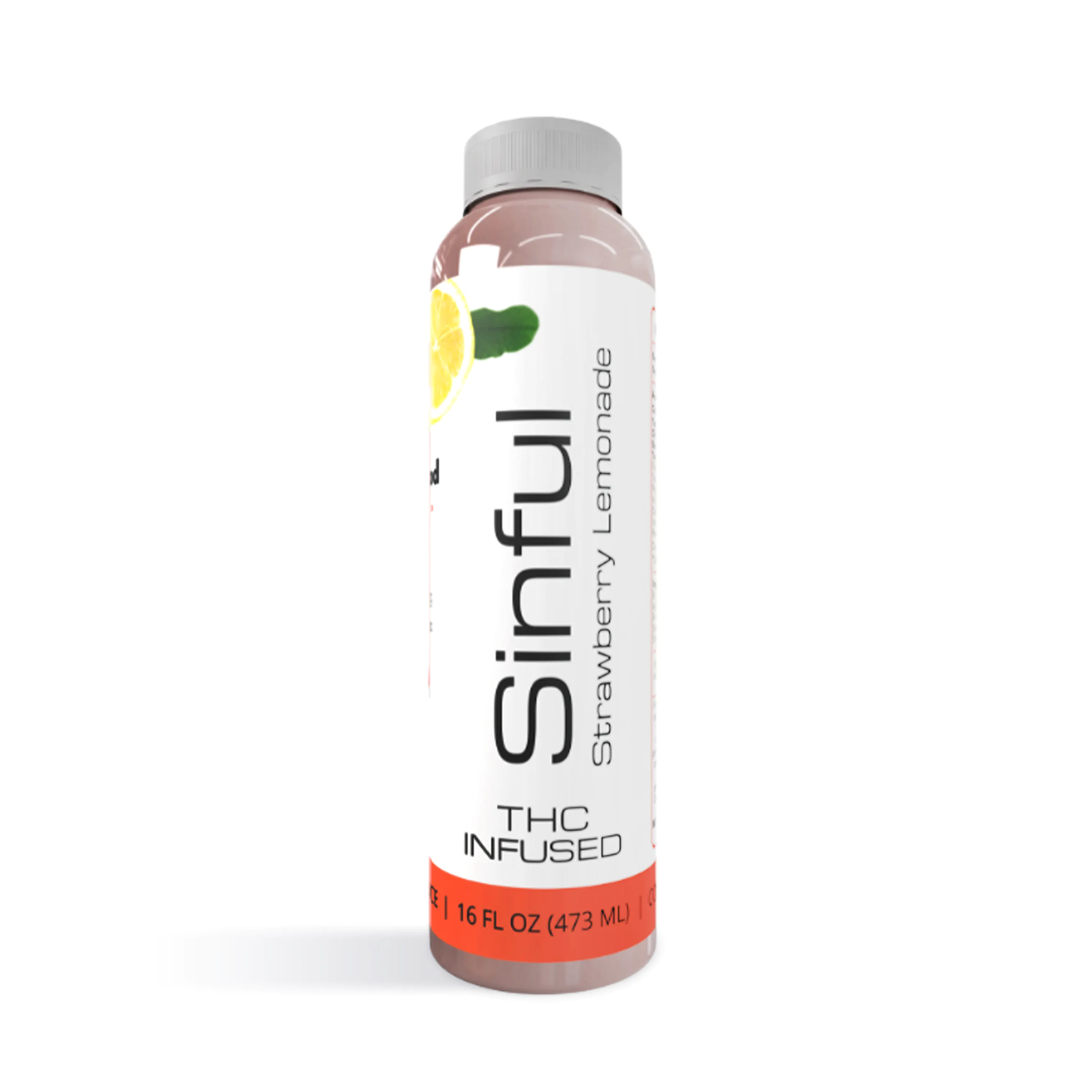 Photograph of Product: Beverage (16oz) | Strawberry Lemonade