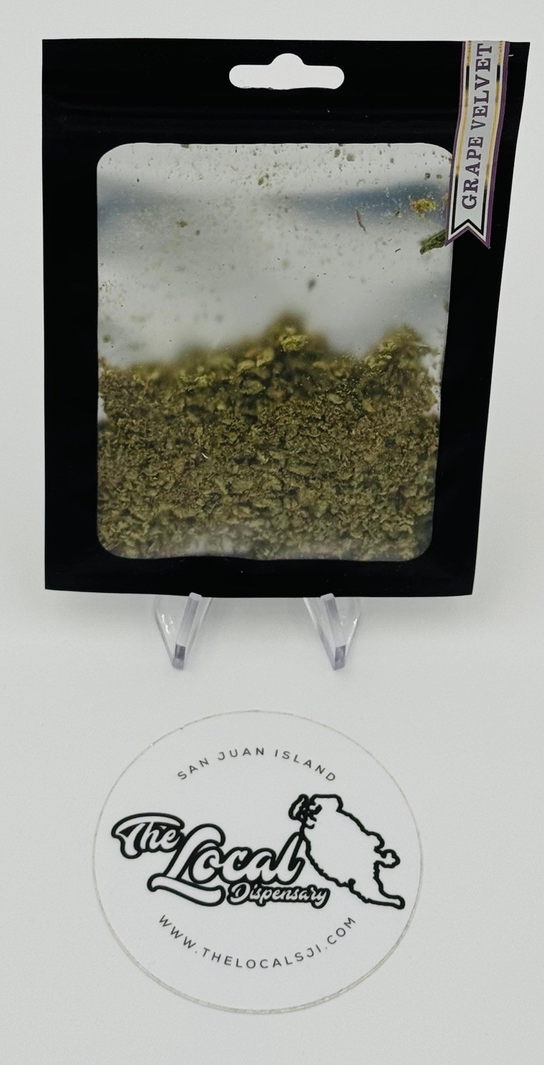 Photograph of product: Grape Velvet au chocolat Infused Rolling Flower