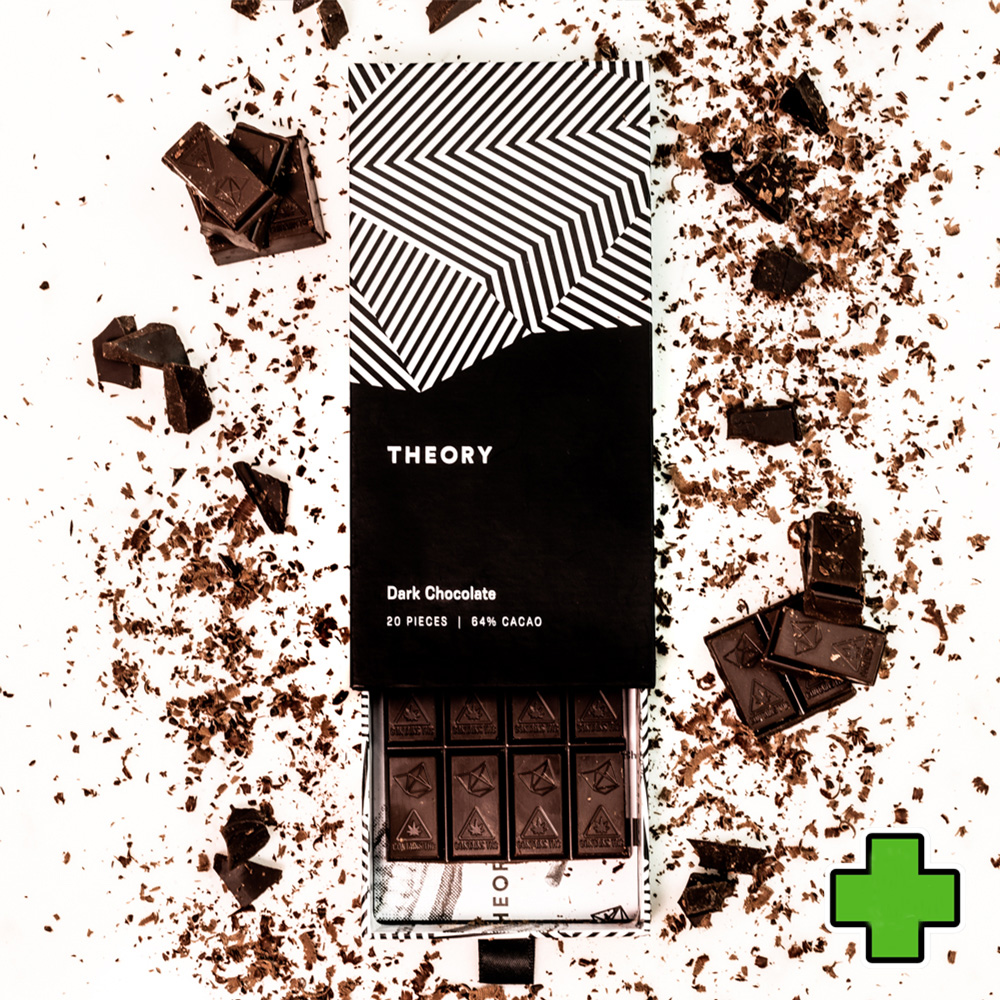 Photograph of product: Dark Chocolate Bar [HIGH-DOSE] (2000mg) (20pk)