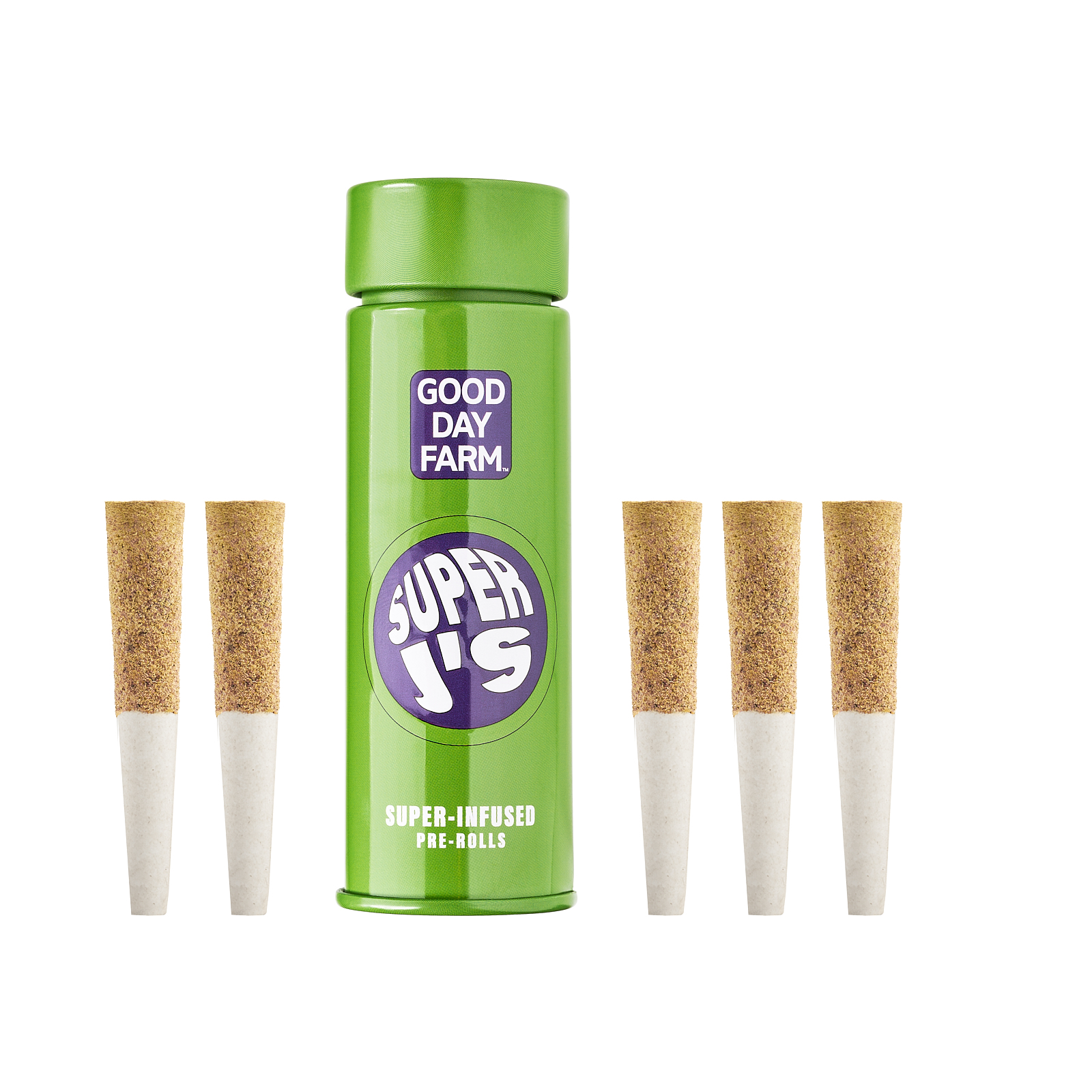 Photograph of product: Southern Strudel + Tropical Infused PreRoll 5pk (.5g)