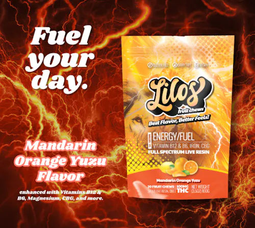Photograph of product: Ratioed Live Resin Mandarin Orange Yuzu Gummies 10 Pack