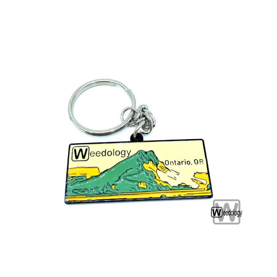 Photograph of product: Oui'dology BUTTE Keychain - BOTH