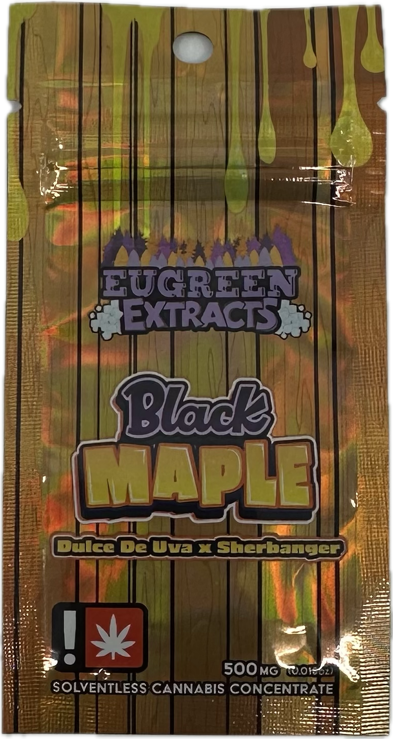 Photograph of product: Black Maple Live Rosin Cartridge
