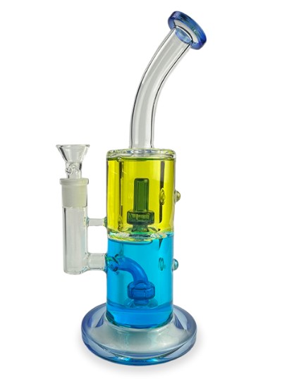 Photograph of product: $80 11" Two Tone Freezable Glycerin Bong