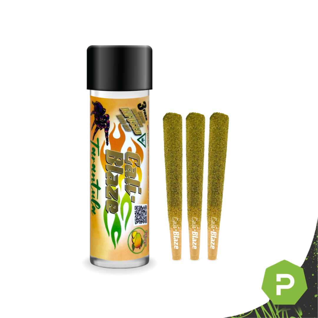 Photograph of product: Cali Blaze Infused Liquid Diamonds 3pk | Mango