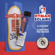 Photograph of product: HYMAN ECLAIRS | Infused Preroll | Big League Runtz | 1.5g