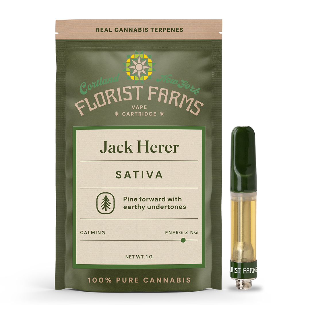 Photograph of product: Florist Farms - Jack Herer - 510 Cartridge