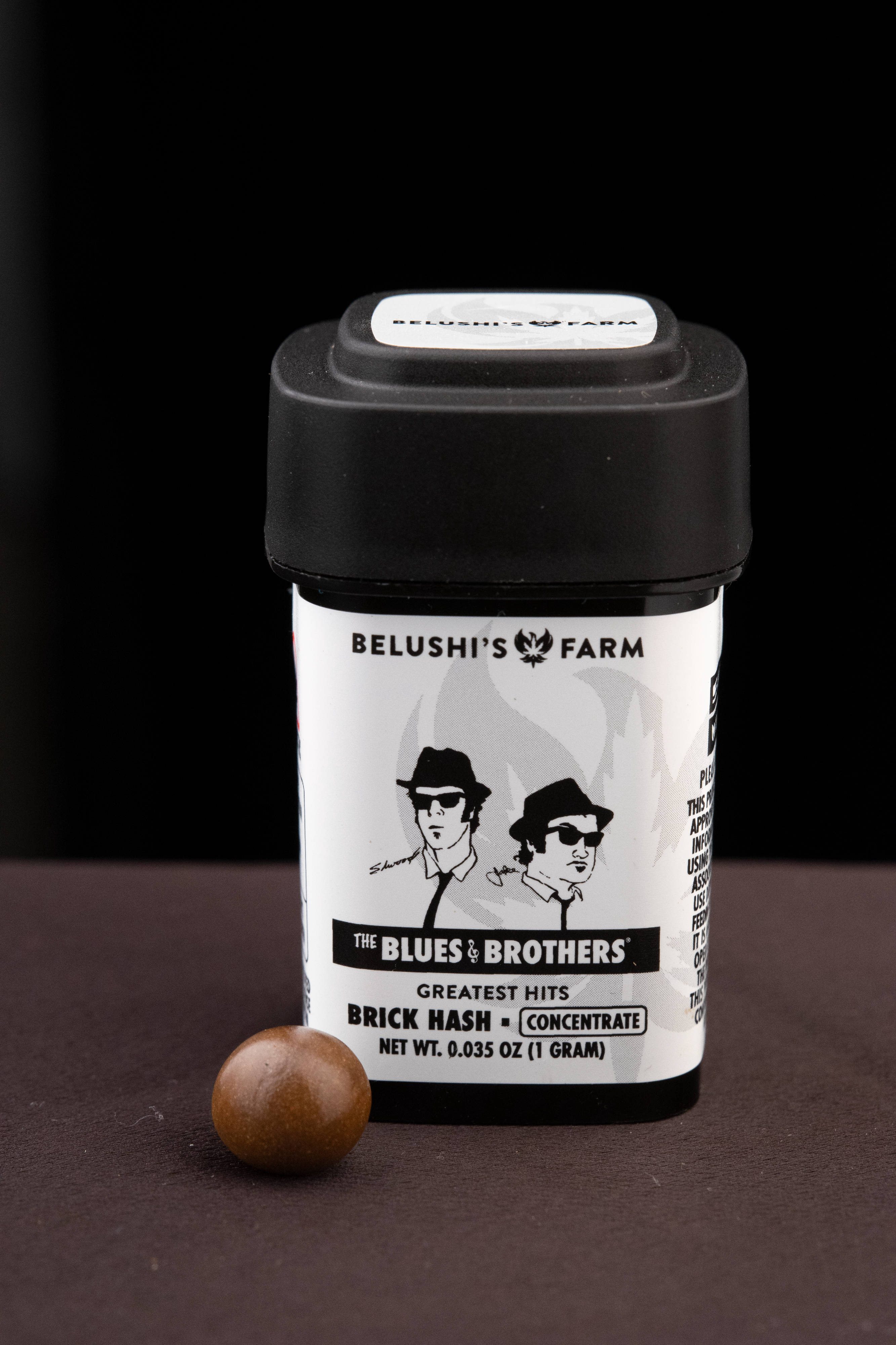 Photograph of product: Ice Cream Cake Brick Hash | Belushi's Farm |