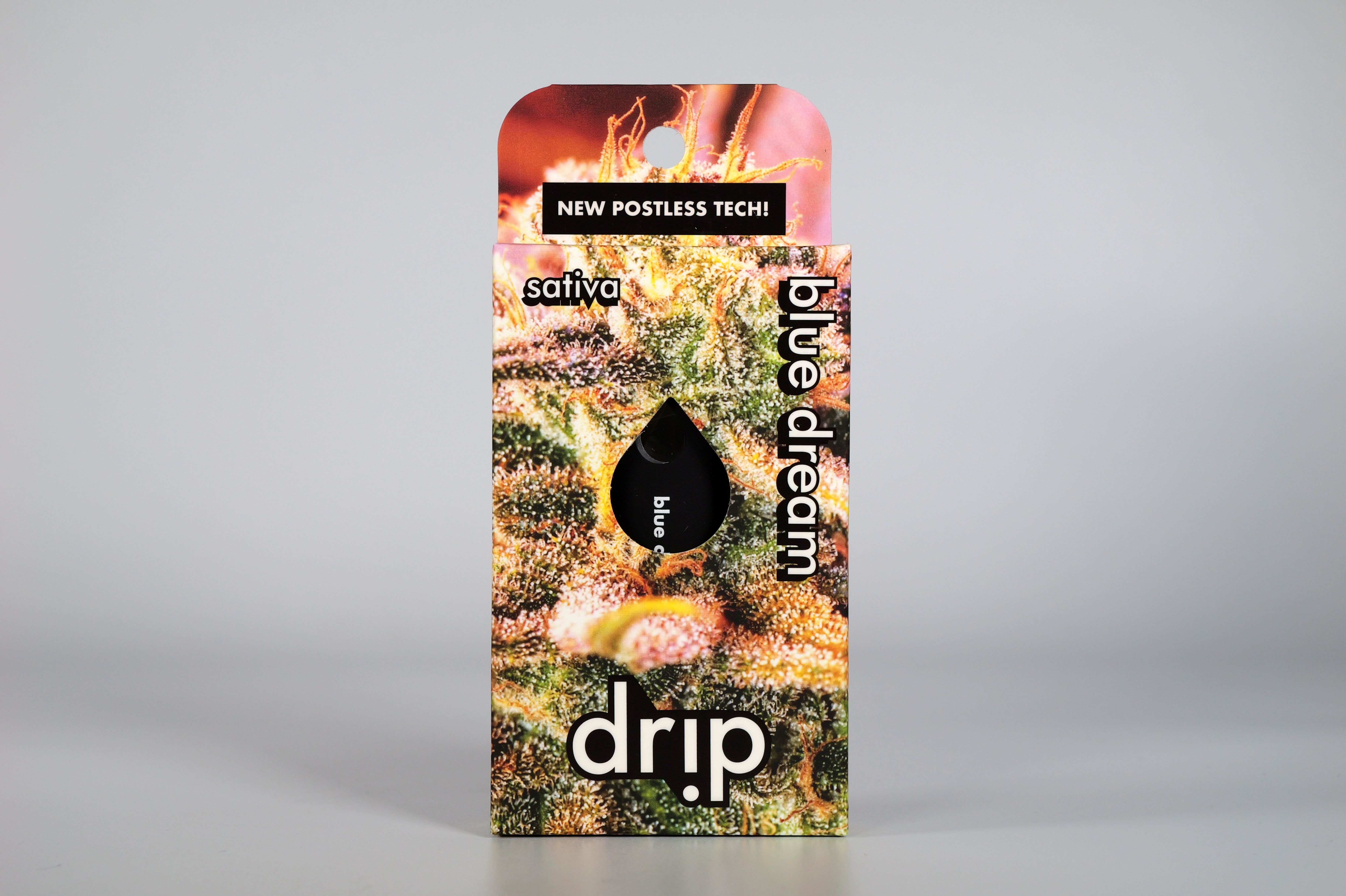 Photograph of product: Blue Dream All-In-One Disposable Distillate Cartridge | Drip Vapes | 1g