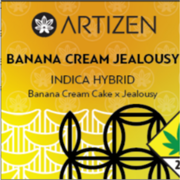 Photograph of product: Artizen - Banana Cream Jealousy Joints 2pk