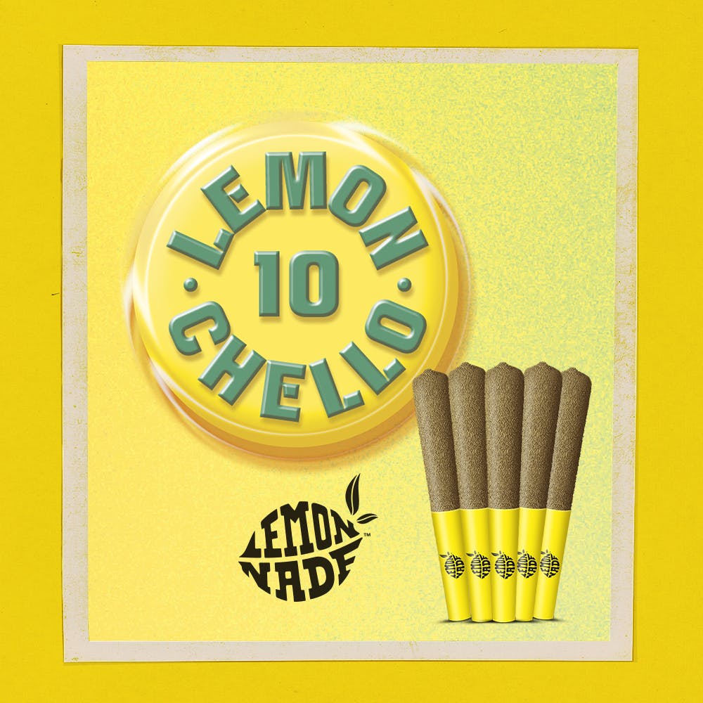 Photograph of product: LEMONCHELLO - LEMONNADE - 5PK INFUSED PREROLLS