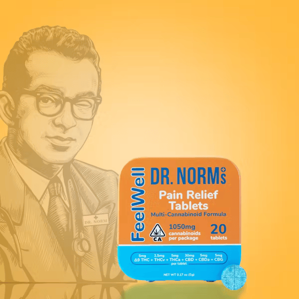 Photograph of product: Pain Relief Tablets 200mg - Dr. Norms