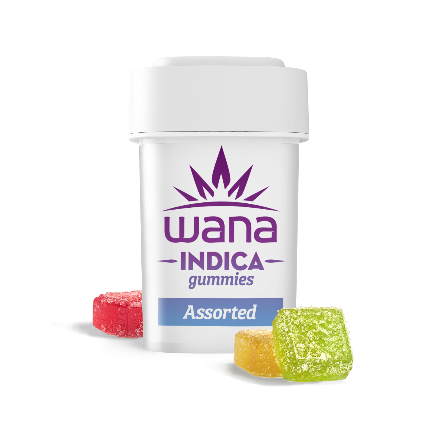 Photograph of product: Classic Assorted Flavors Indica Gummies [10 pack] | 100mg