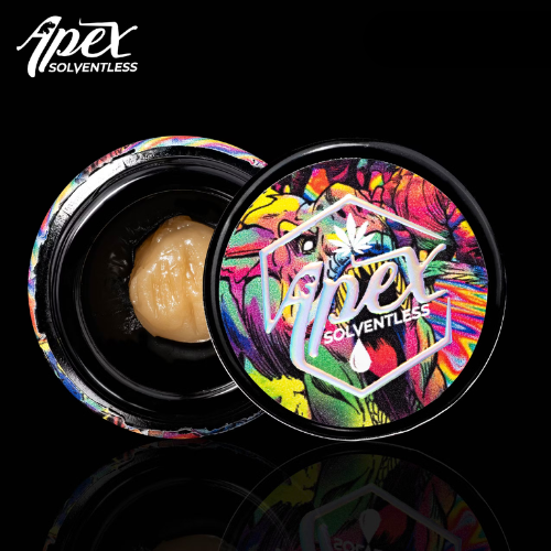 Photograph of product: Apex - Rainbow Belts 3.0 #4 Tier 1 1G Live au chocolat Rosin