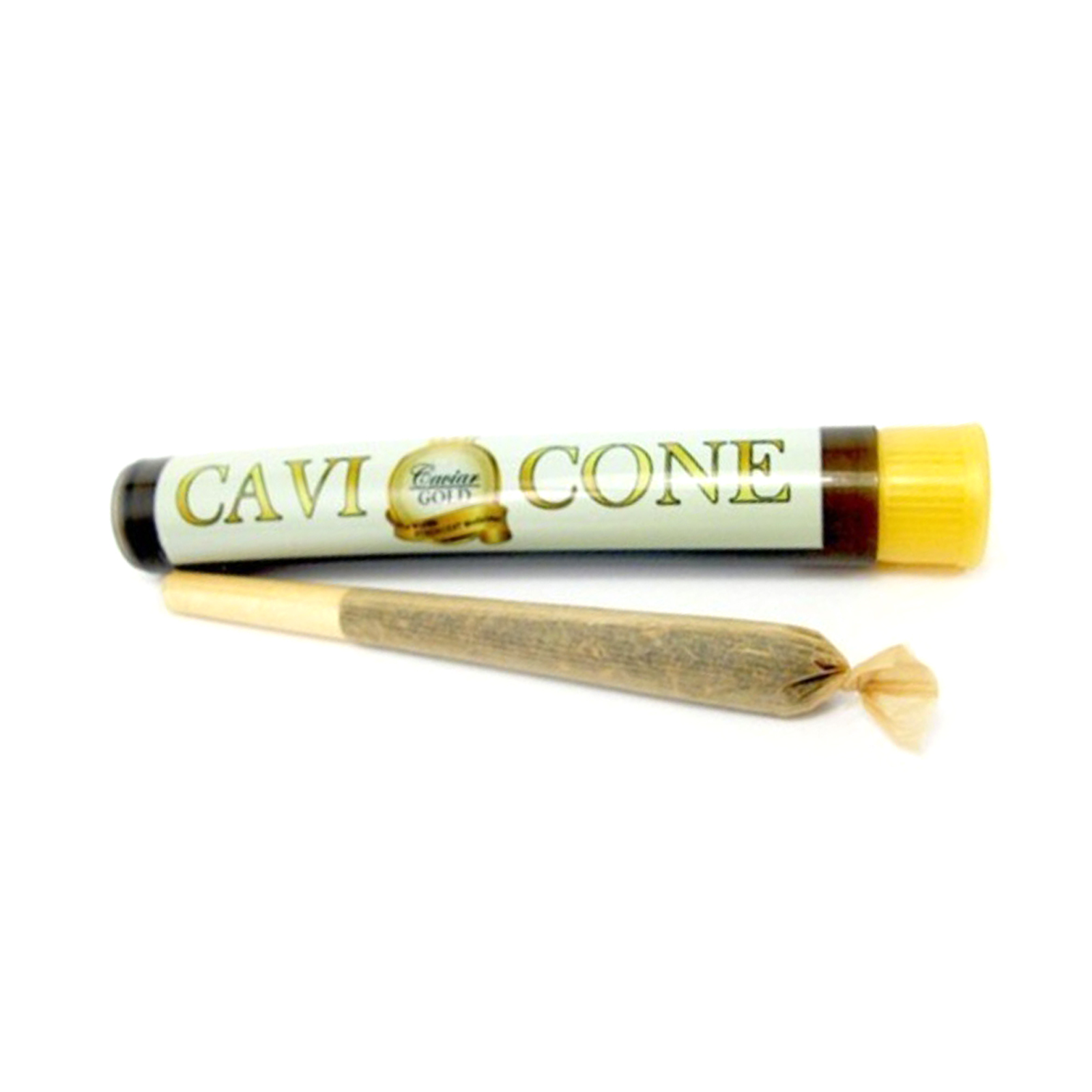 Photograph of product: Apple Drip Cavi Cone Pre-Roll | 1g