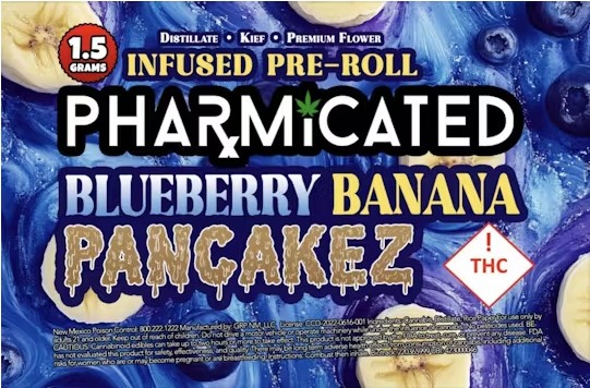 Photograph of product: PHD - Infused Joint - (I) - Blueberry Banana Pancakes