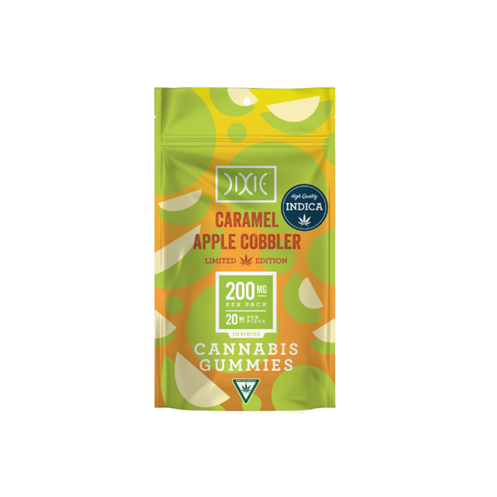 Photograph of product: Dixie | Caramel Apple Cobbler | Oui'd | 200mg