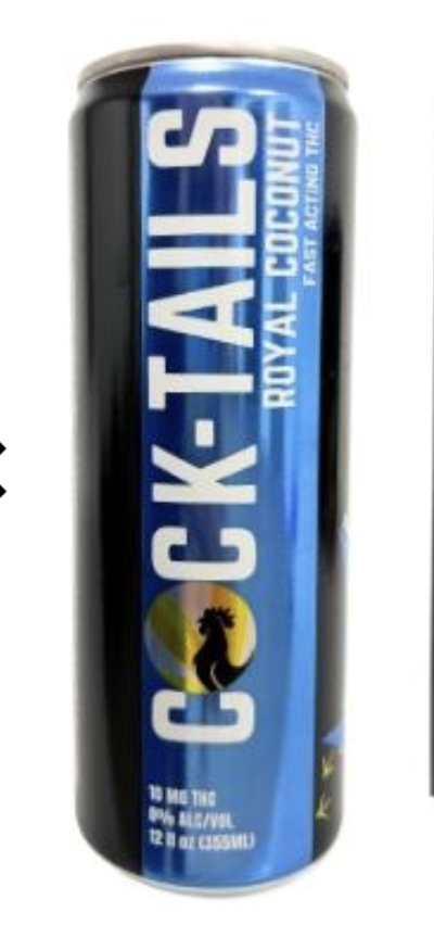 Photograph of product: Cock-tail 10mg Royal Coconut
