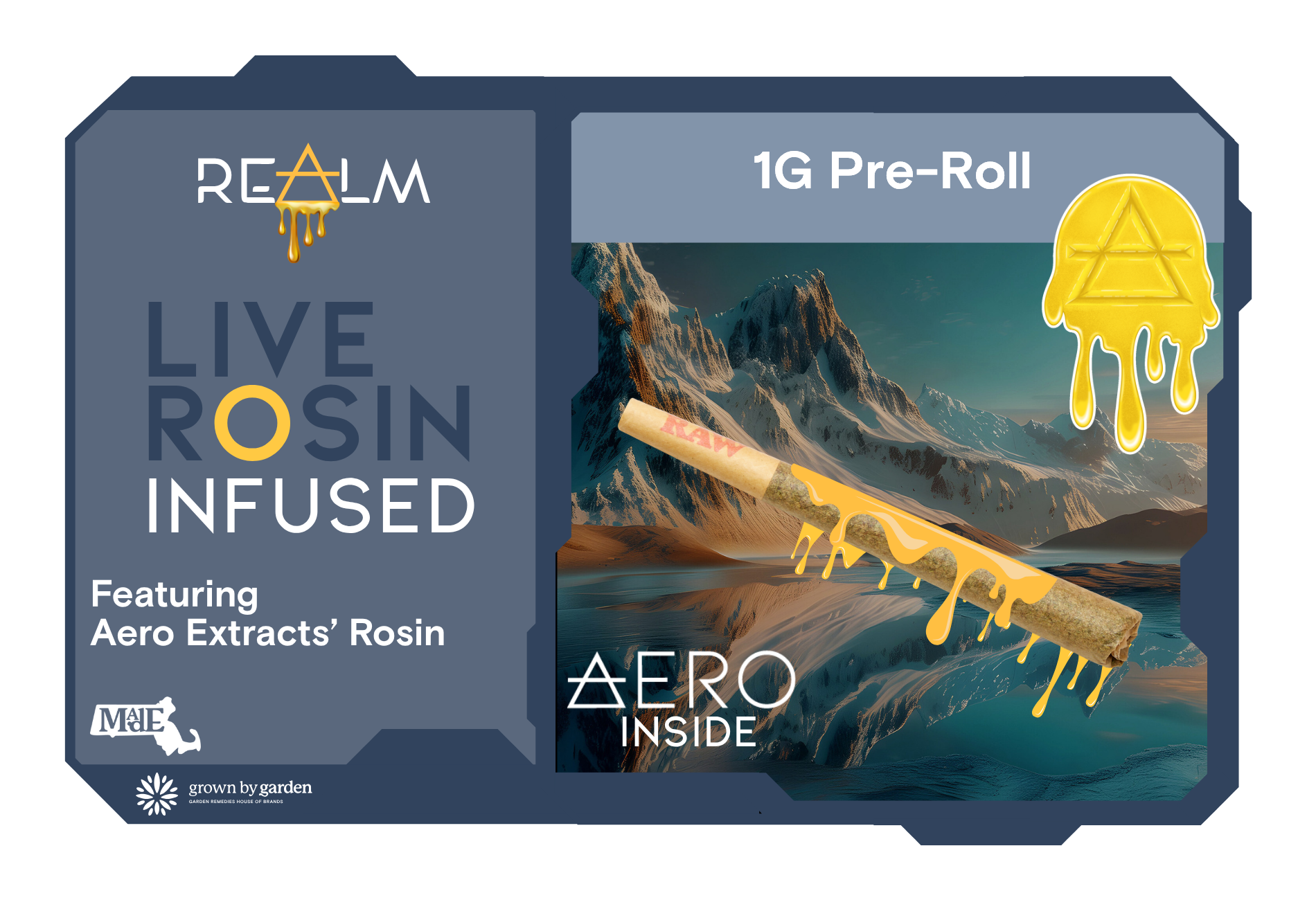Photograph of product: Delicata Grapes | Live Rosin Infused Pre-Roll