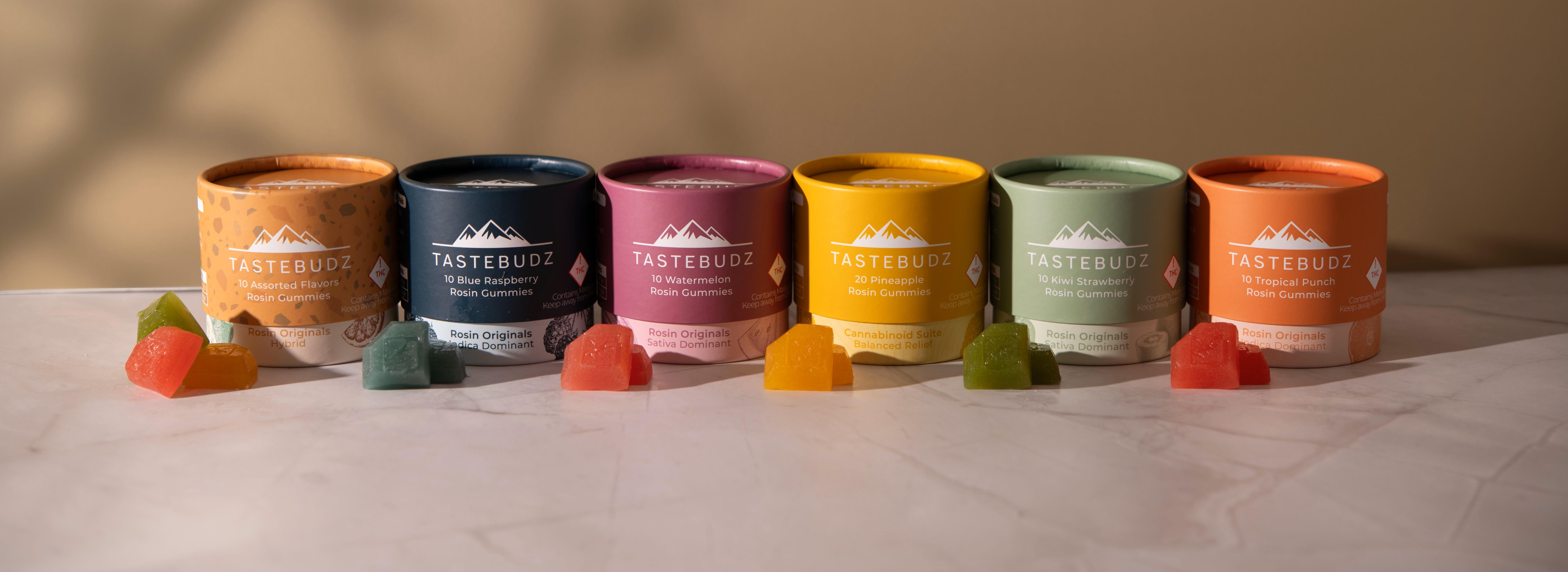 Photograph of product: TasteBudz - (S) Watermelon Rosin Gummies