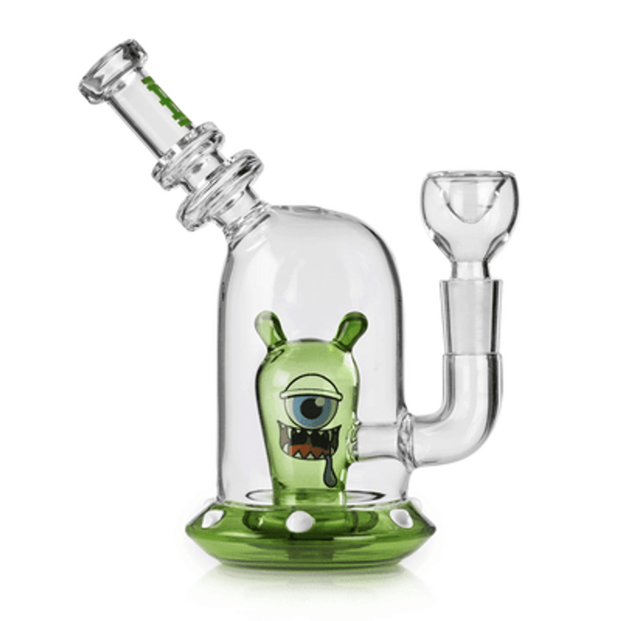 Photograph of product: Hemper - 7" Space Monster Bong with Bowl, Assorted Colors