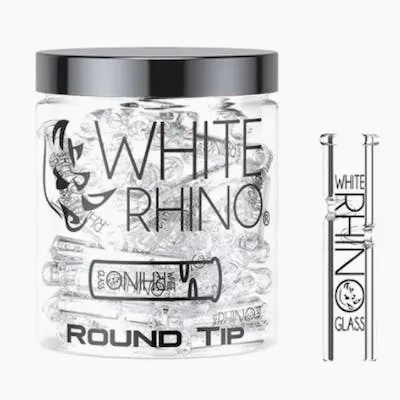 Photograph of Product: WHITE RHINO | Accessory | Glass Tips | XL