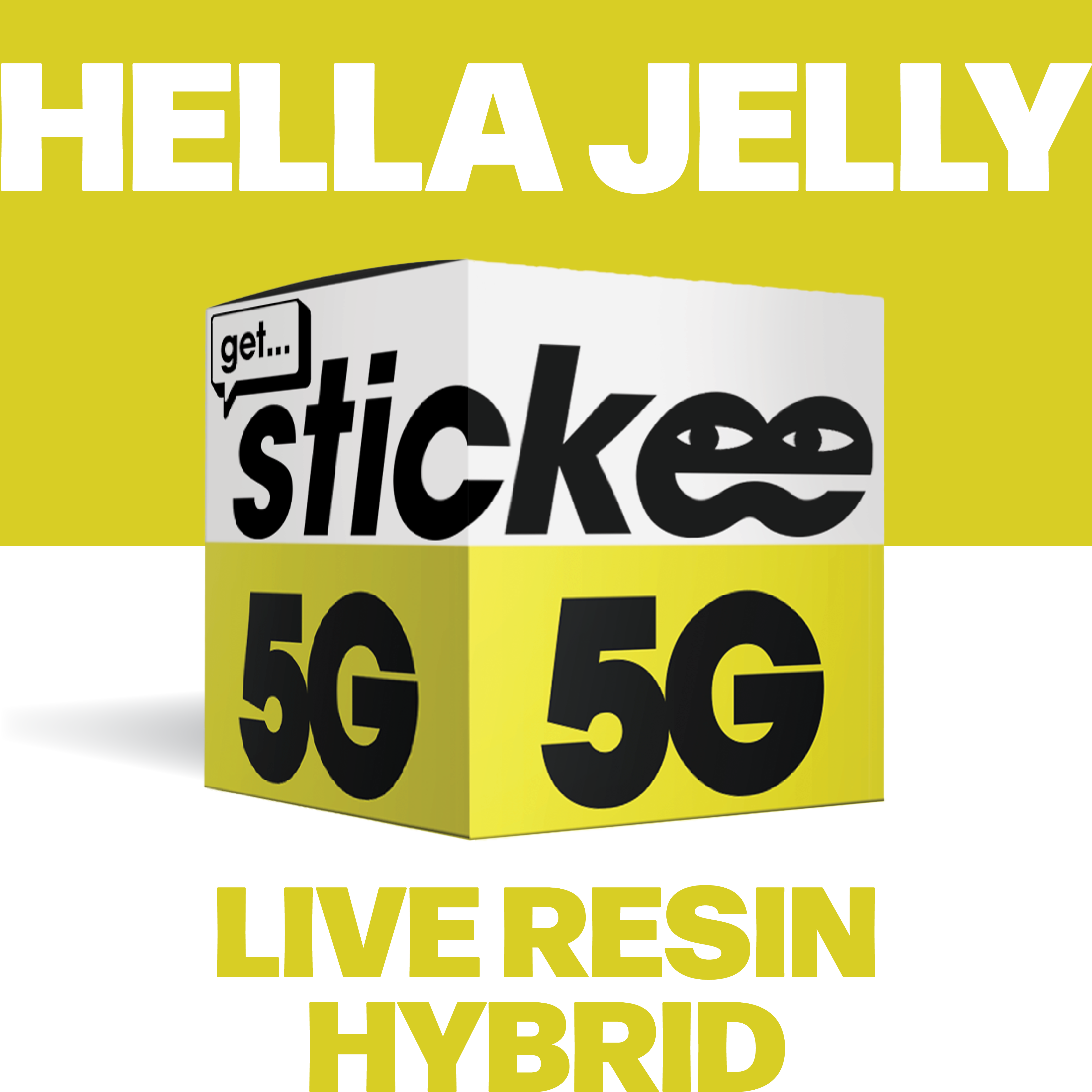 Photograph of product: STICKEE | Hella Jelly | 5G | Live Resin Concentrate