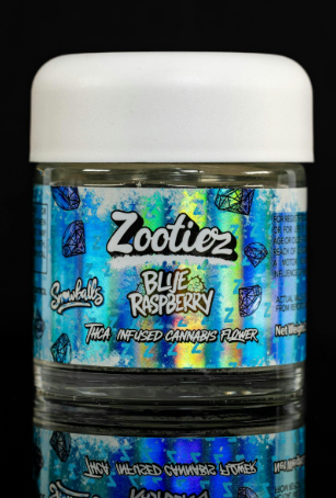 Photograph of product: Blue Raspberry | Thca Infused Preroll Multipack 2.5g   5pk