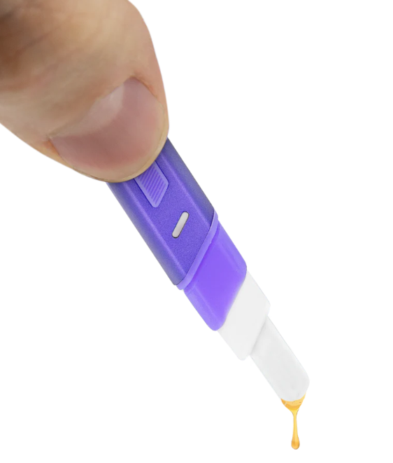 Photograph of product: Puffco | Hot Knife Loading Tool Gemstoned Blurple