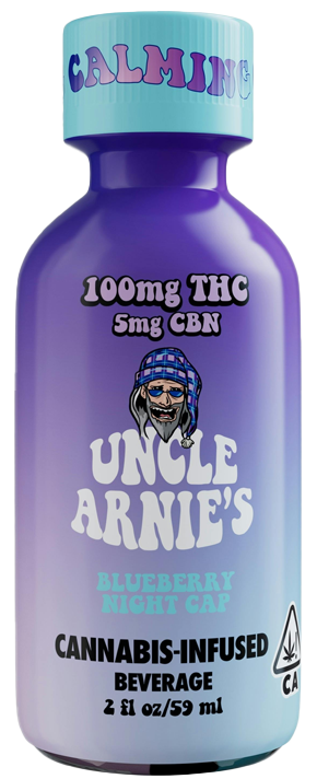 Photograph of product: Uncle Arnie's | Blueberry Night Cap + CBN | 2OZ