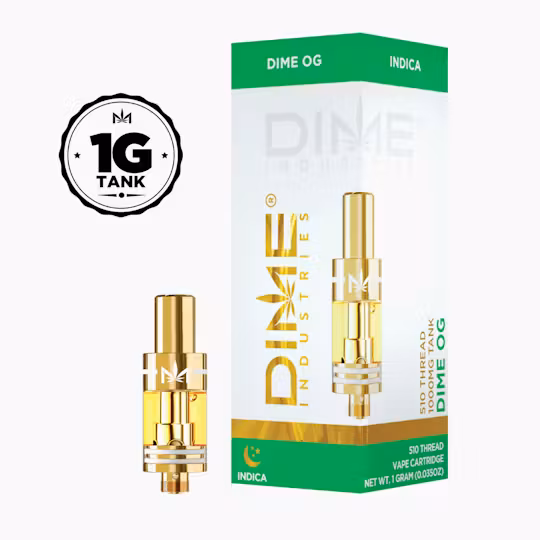 Photograph of product: Dime Industries - Key Lime Pie (Oui'd) Cartridge 1g