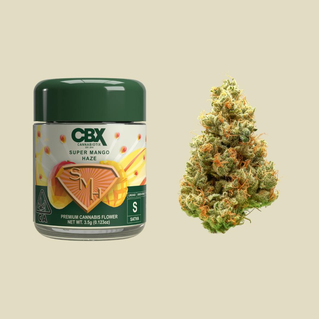 Photograph of product: CBX | Flower S | Super Mango Haze - 3.5g