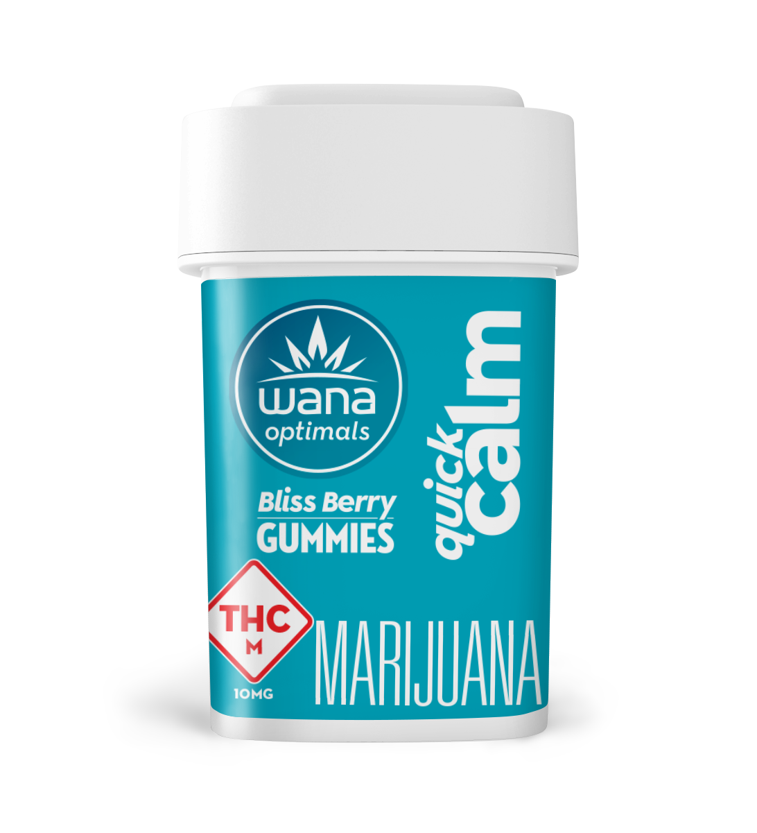 Photograph of product: Optimals | Bliss Berry Quick Calm | Gummies 10mg