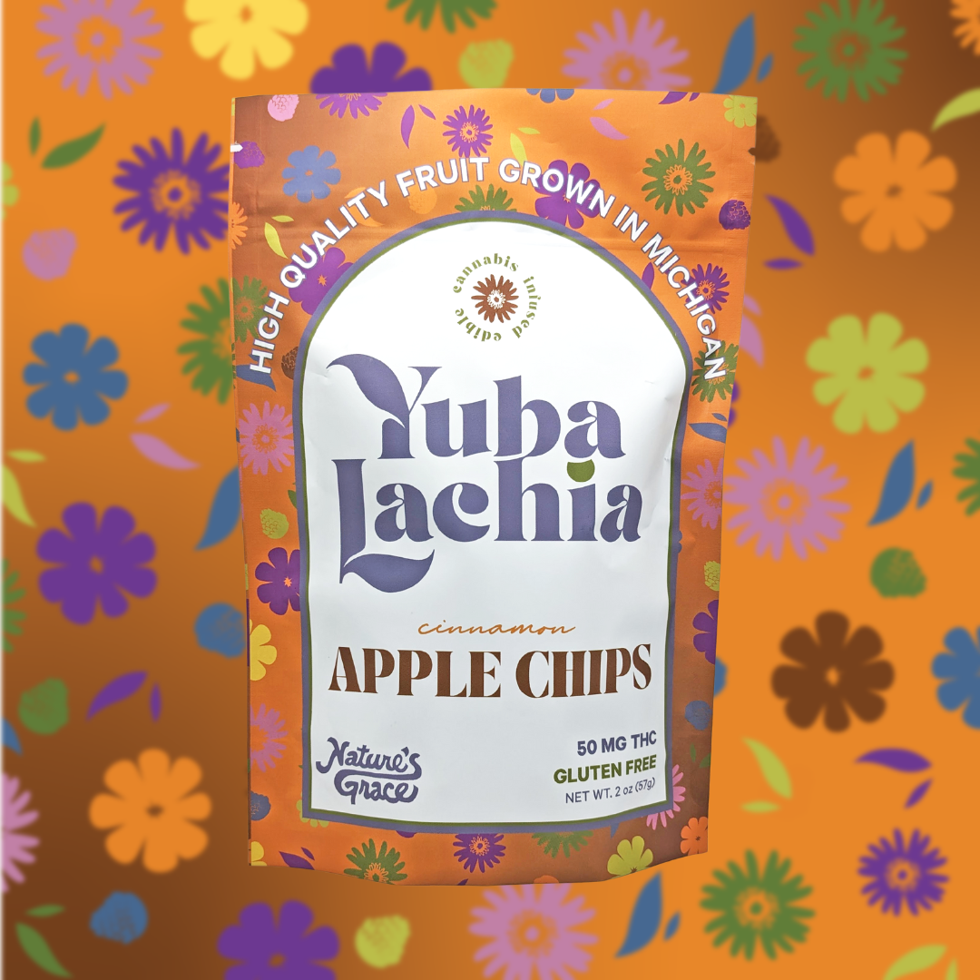 Photograph of product: Cinnamon Apple Chips | 50mg | Yubalachia