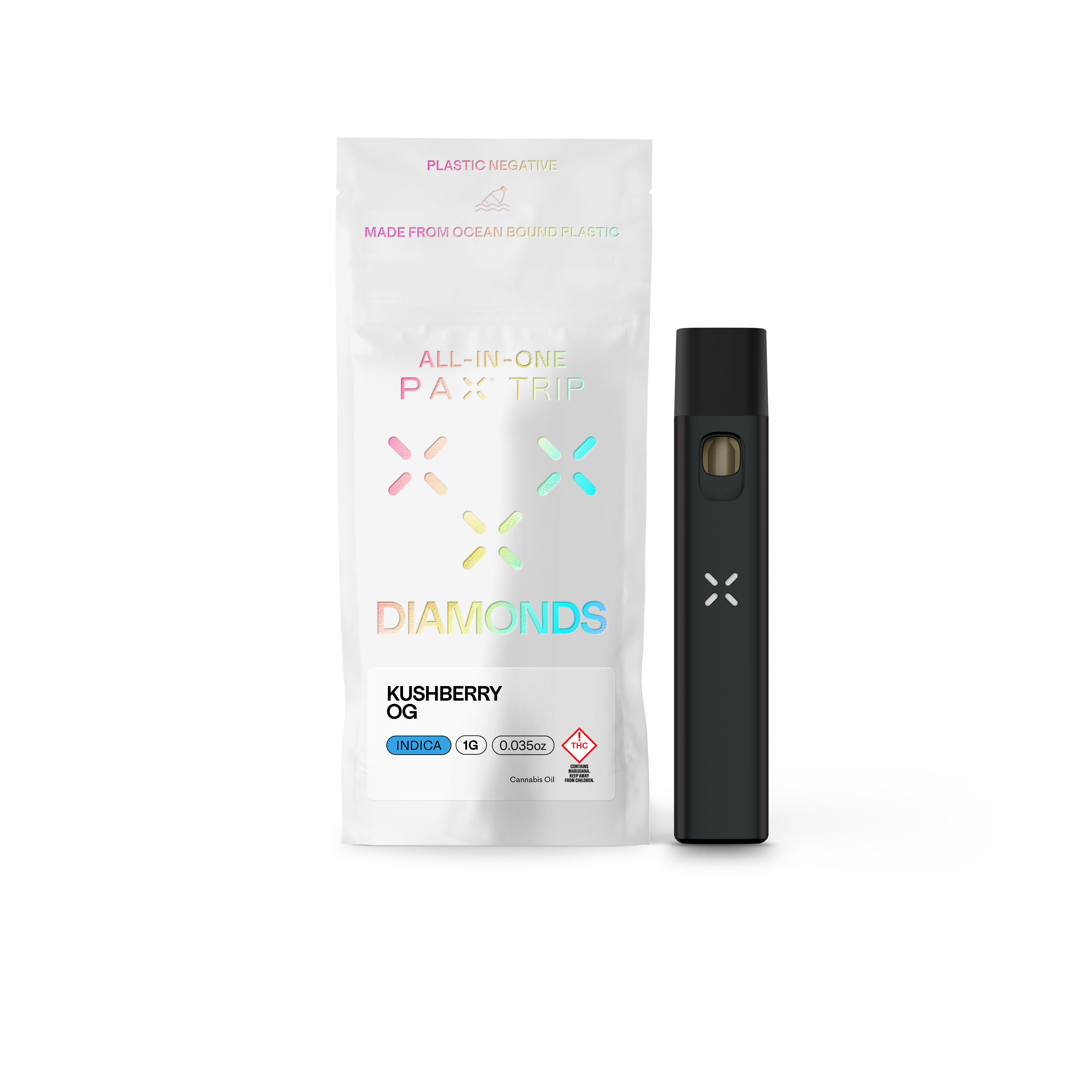Photograph of product: Kushberry OG Diamond Disposable