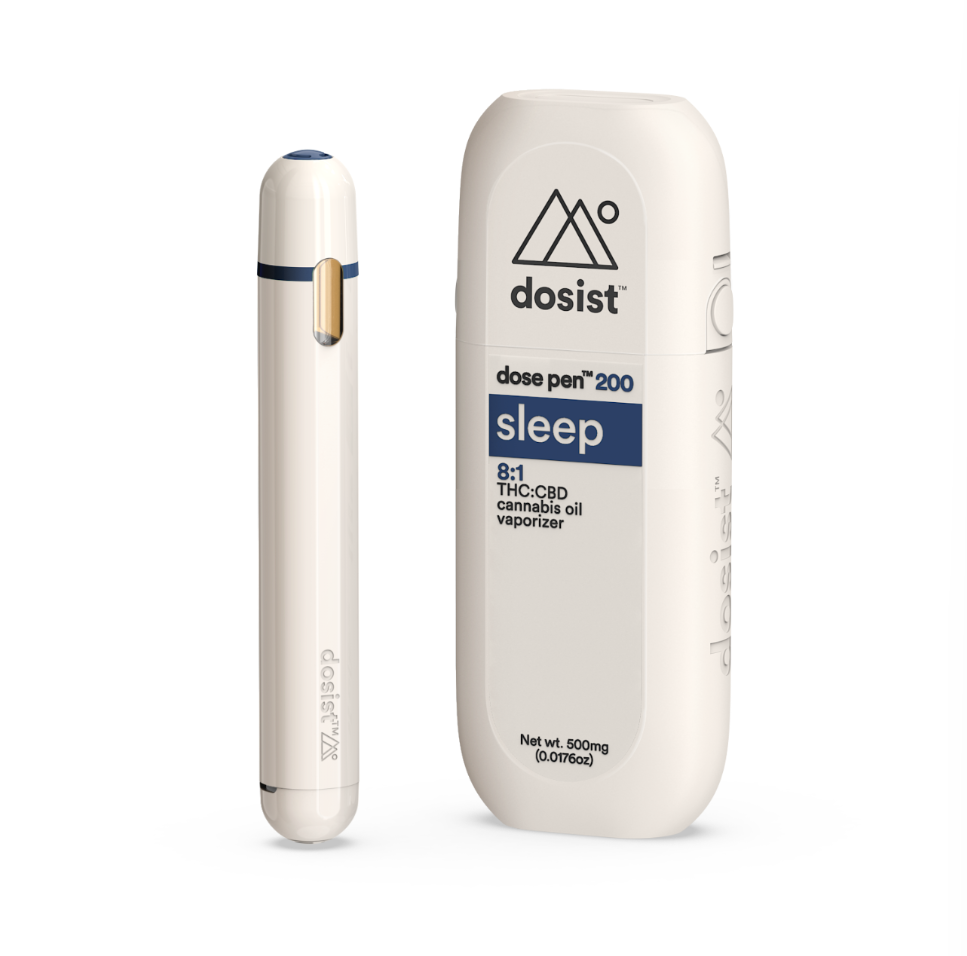 Photograph of product: Dosist | Sleep | Disposable Vape | 8 TH-oui : 1 CBD | 0.5g