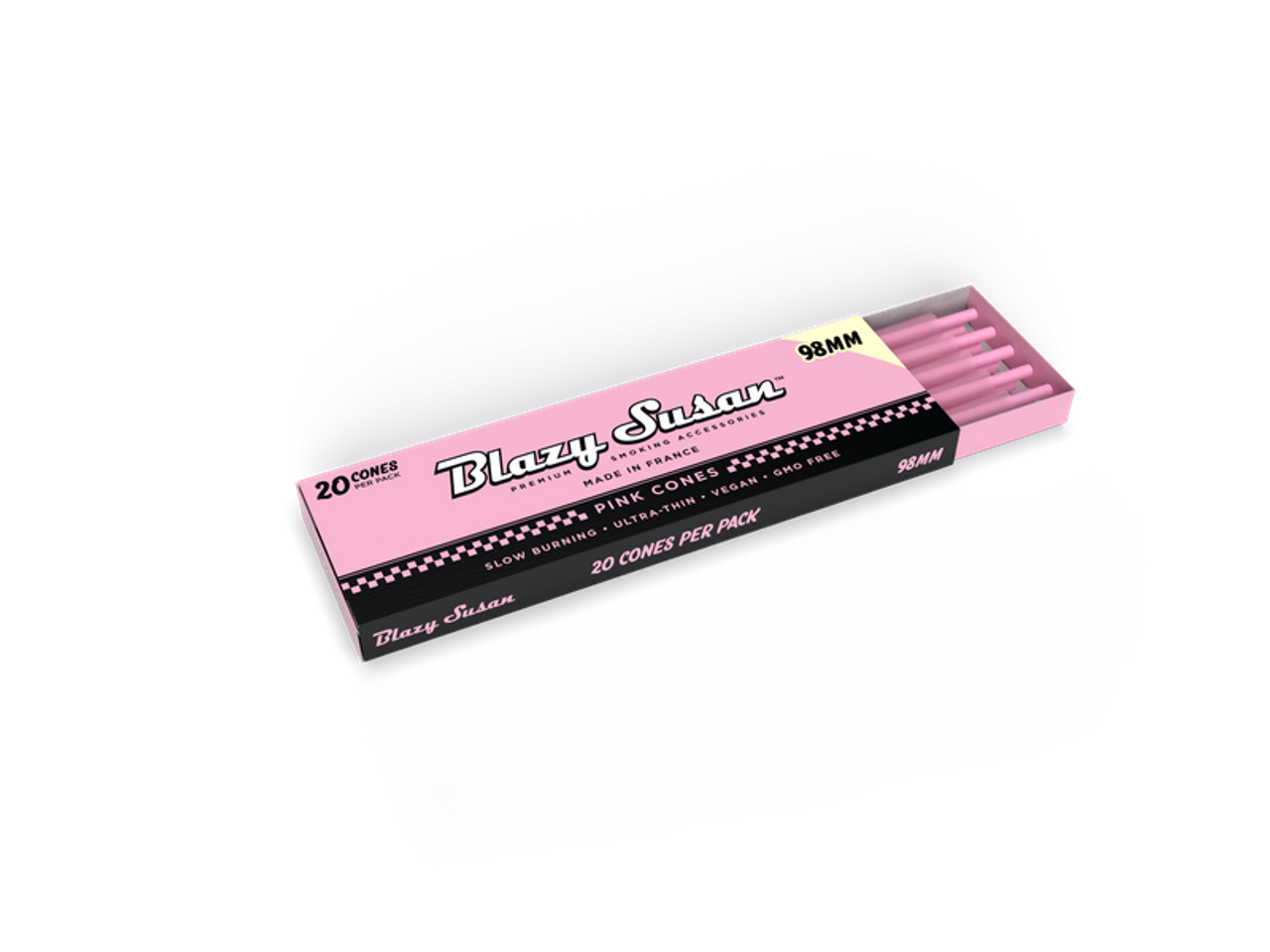 Photograph of product: Blazy Susan | Pink Cone | 1 1/4" | 20pk