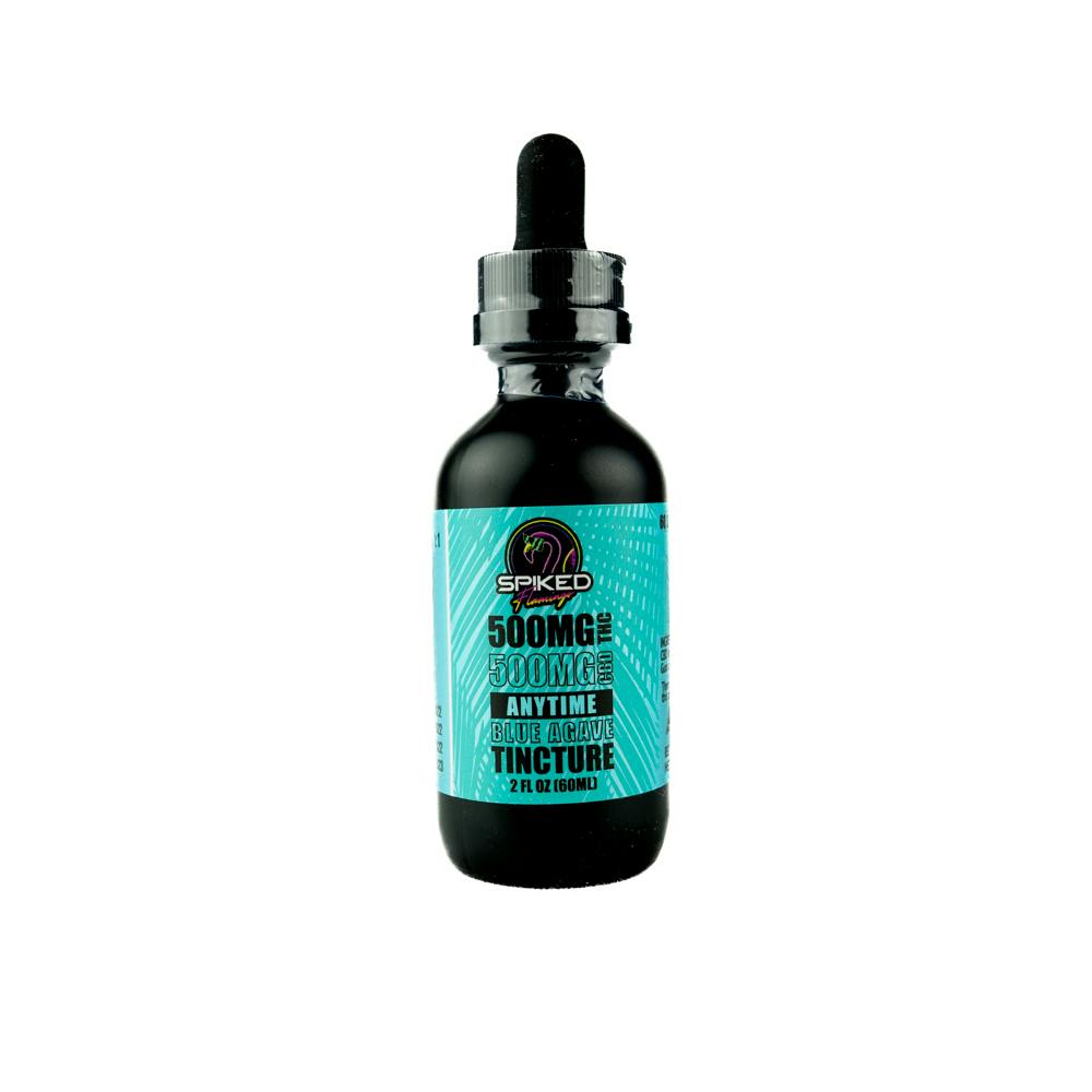 Photograph of product: Tincture - Anytime Agave (1:1 - 500MG TH-oui:CBD) - WCN - Spiked Flamingo