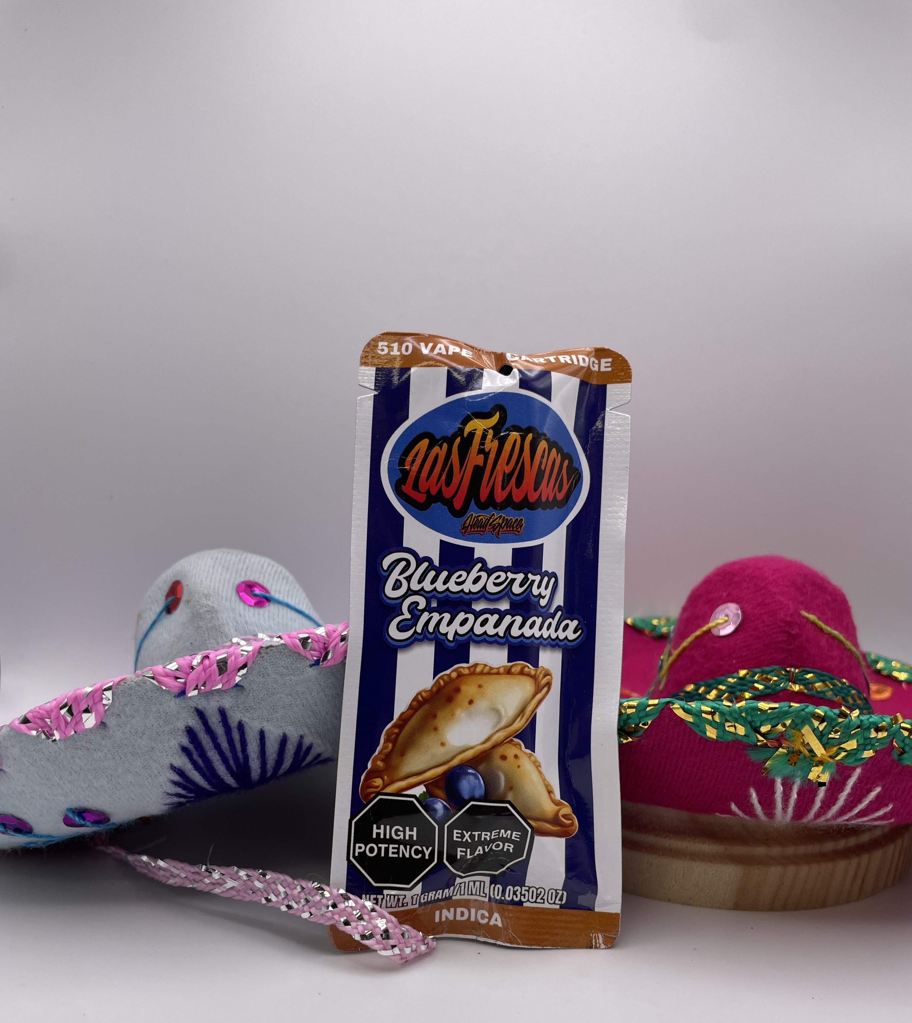 Photograph of product: Las Frescas - Blueberry Empanada - 1g Cartridge